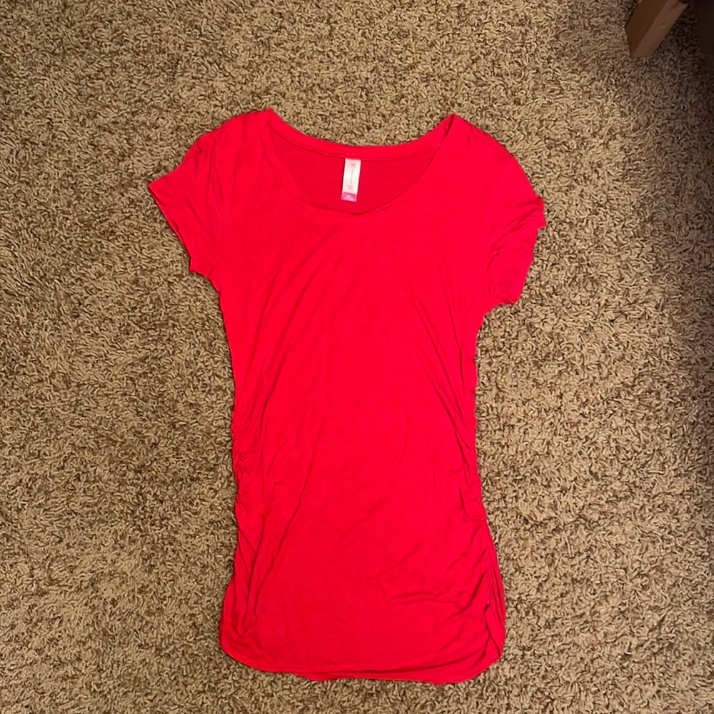 No Boundaries red short sleeve shirt